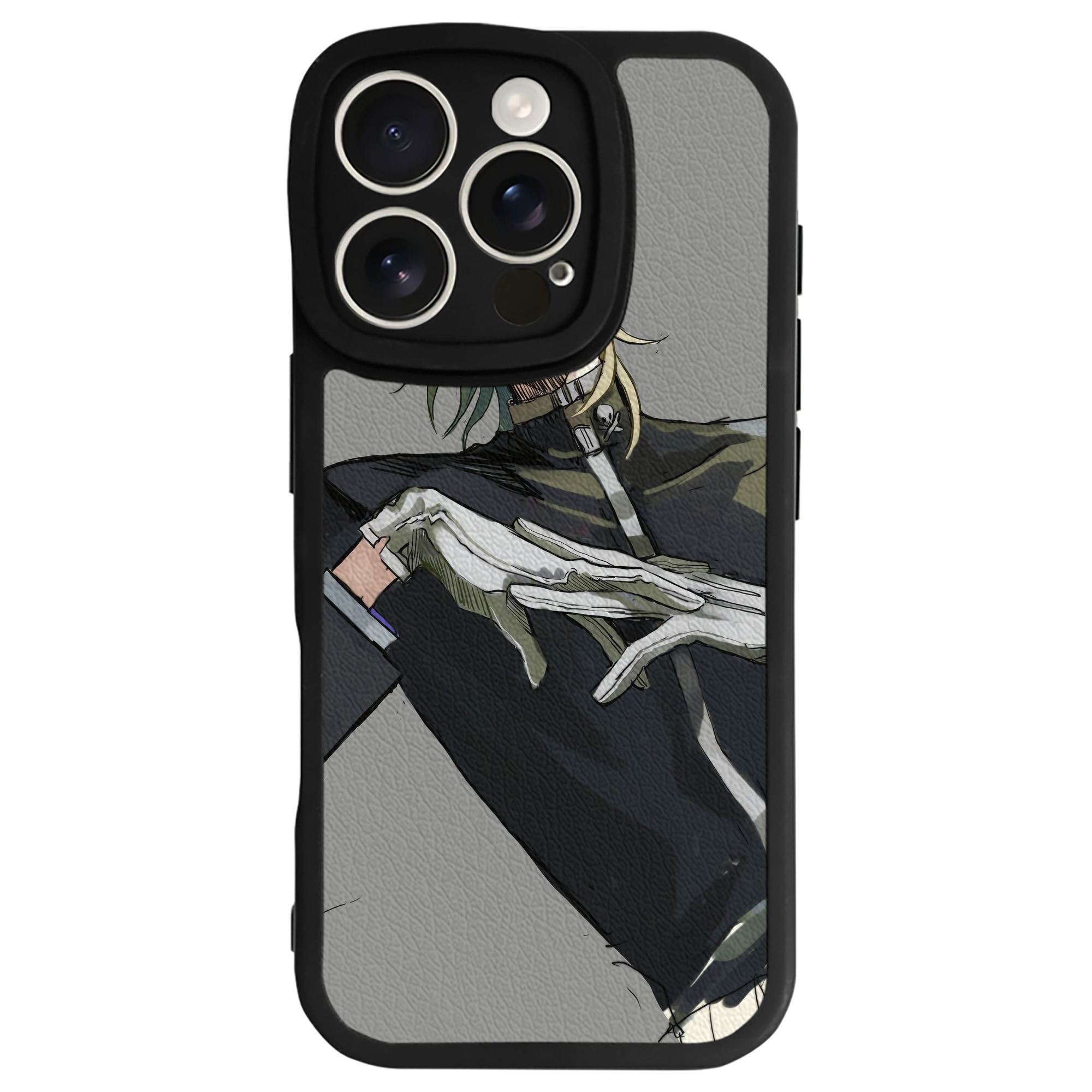 （画像用） 東京リベンジャーズ Tokyo Revengers 【iPhone 16シリーズ対応】シリコンスマホケース（レザー調） 材質：シリコン